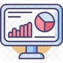 Dados De Producao Analise Analise De Dados Ícone