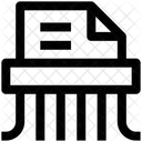 Dados Destruidos Secretos Arquivo Ícone