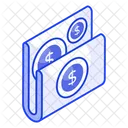 Financeiro Dados Pasta Icon