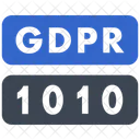 Dados GDPR Pessoais Ícone