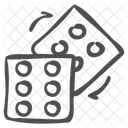 Dados Aleatorios Jogos De Azar Icon