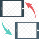 Dados Moveis Compartilhamento Rede De Comunicacao Ícone