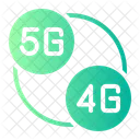 5 G Dados Moveis Conexao Ícone