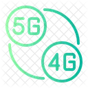 5 G Dados Moveis Conexao Ícone