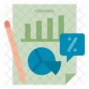 Dados Quantitativos Dados Grafico Ícone