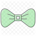 Dads Bowtie Lineal Color Icon Icon