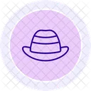 Dads Hat Line Icon Icon