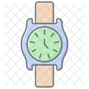 Dads Watch Lineal Color Icon Icon