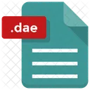 Dae File Paper Icon