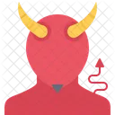 Daemon Devil Horn Icon