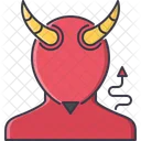Daemon Devil Horn Icon