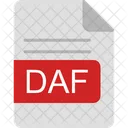 Daf File Format Icon