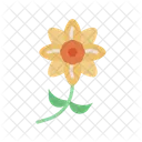 Daffodils Flower Yellow Icon