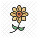 Daffodils Flower Yellow Icon