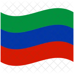 Dagestan Flag Icon