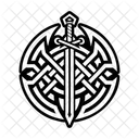 Dagger Sword Pagan Icon