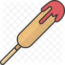 Dagwood Dog Stick Icon