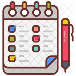 Daily checklist  Icon