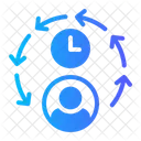 Daily Clock Time Icon