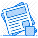 News Press Release Daily Newspaper Icon