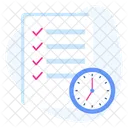 Daily Planning Task List Icon