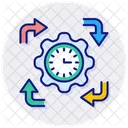 Daily Routine Daily Flow Icon