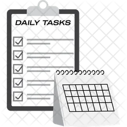 Daily tasks  Icon