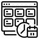 Daily Timesheet  Icon