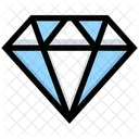 Daimond Crystal Stone Icon