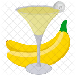 Daiquiri de plátano  Icono