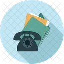 Telephone Dairy Files Icon