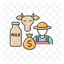 Dairy farming  Symbol