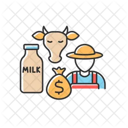 Dairy farming  Icon