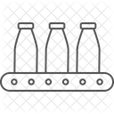Dairy Processing Plant Icon