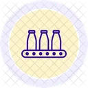 Dairy Processing Plant Dairy Processing Icon