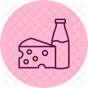 Dairy Product Pentaglow Icon