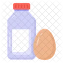 Dairy Items Dairy Products Milk Bottle Icon