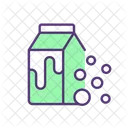Dairy products fermentation green  Icon