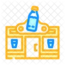 Dairy Shop Retail Icon