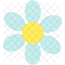Daisy Blossom Emoji Icon