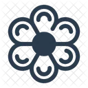 Daisy White Petals Icon