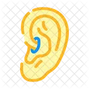 Daith Piercing Earring Icon