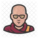 Dalai Lama Buddha Monk Icon