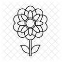 Flor Dalia Ícone
