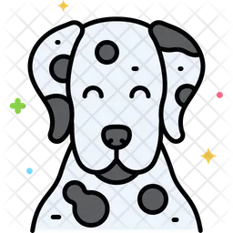 Dalmatian dog  Icon