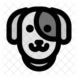 Dalmatian Head  Icon