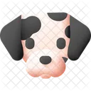Dalmatiner Hund Tier Symbol