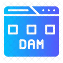 Dam Digital Asset Management Ui Icon