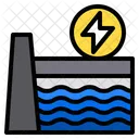 Dam Ecology Electric Icon