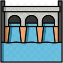 Dam Hydroelectric Power Water Dam Icon